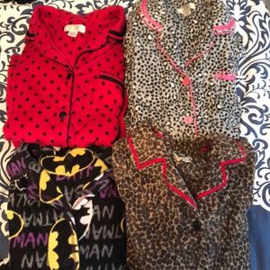 Flannel pajama bundle (4 sets)